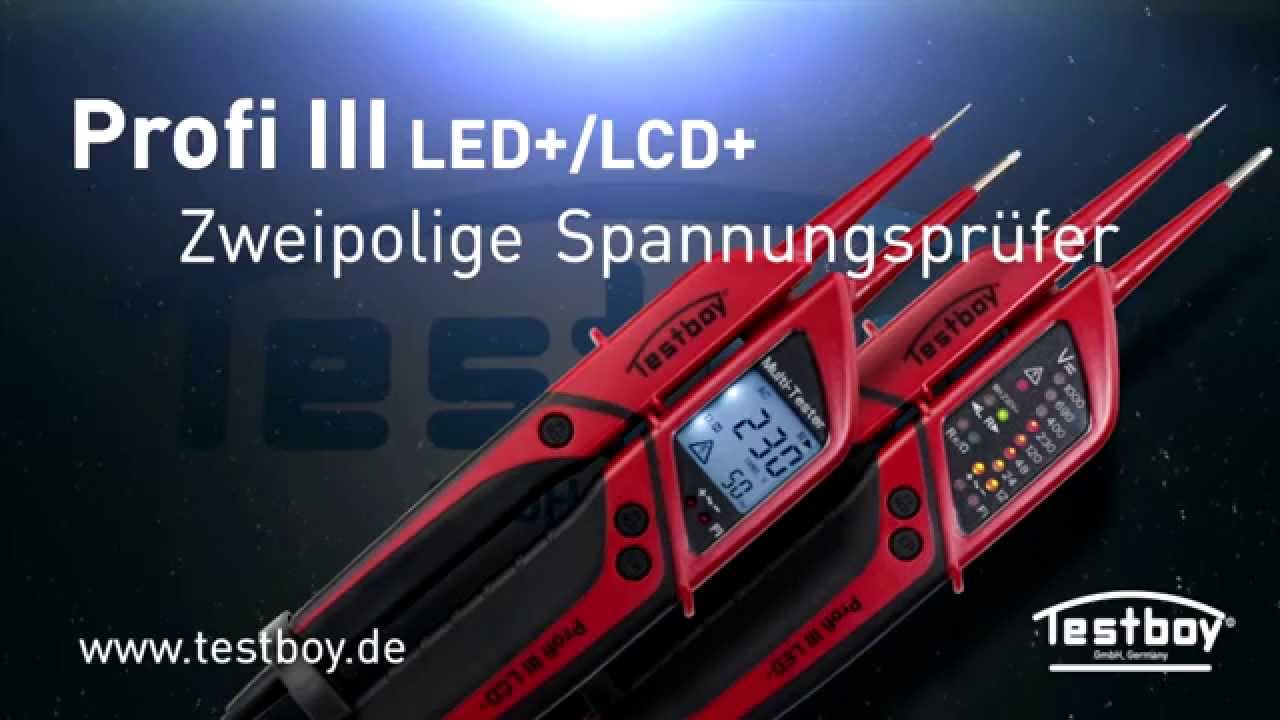 Profitechnik Testboy Profi III LCD+ LED+ YouTube