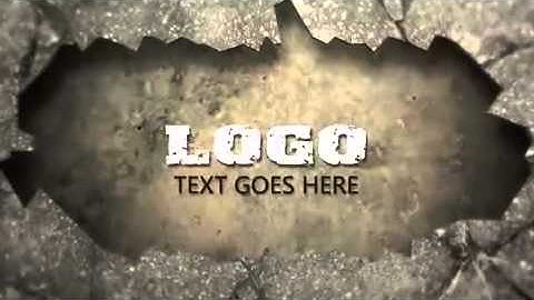 AE CS4 Template Wall Collapse After Effects Template