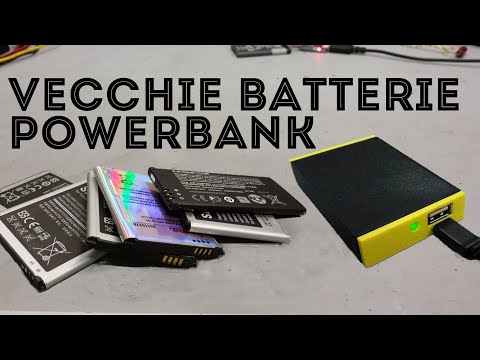 Come Usare Batterie Litio di Vecchi Cellulari e Smartphone per Costruire un Power Bank - Fai Da Te