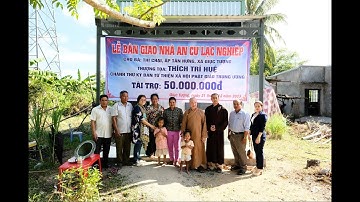 Kiên Giang: Trao 2 căn nhà “An cư lạc nghiệp” tại huyện Châu Thành