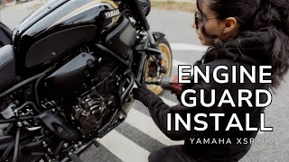 XSR700 Engine Guard!  Installation Walkthrough