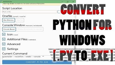 Easiest Way To Convert Python To Exe In Hindi!