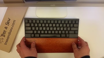 Tree&Saw Palm rest for Happy Hacking Keyboard Pro 2 with bumper