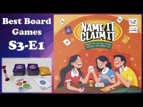 How to play NAME IT CLAIM IT | Best Board Games S3-E1 | Card Game | Popcorn Games | Fundoor