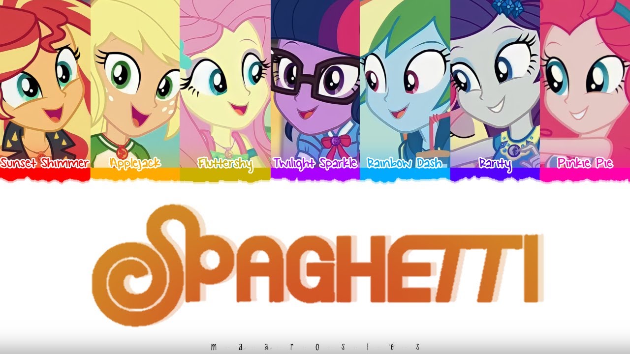 The RAINBOOMS Spaghetti LE SSERAFIM (AI COVER)