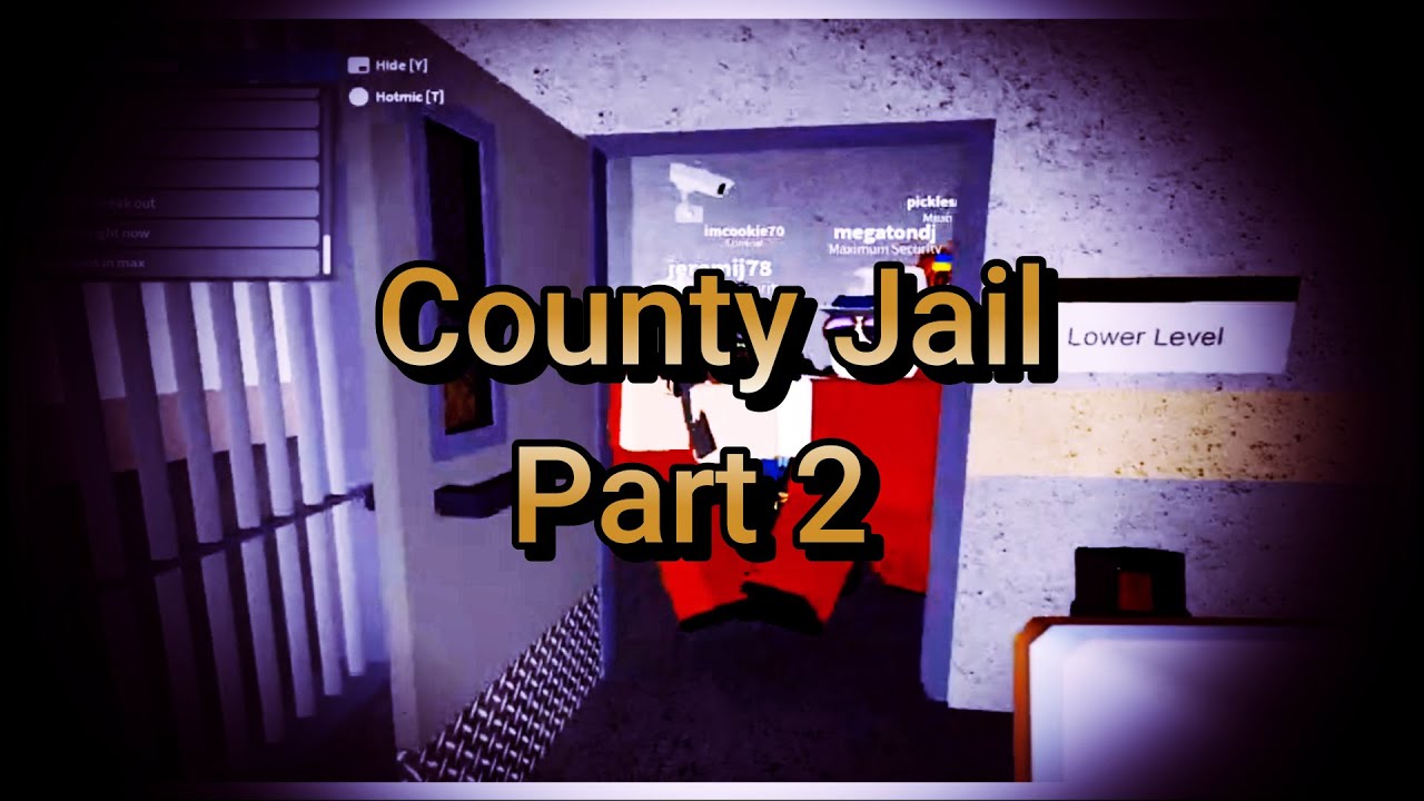 County Jail RP(Roblox) || Part 2 - YouTube
