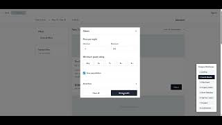Booking.com UX Redesign: Search & Filter Prototype Walkthrough figma.