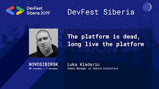 The platform is dead, long live the platform - Luka Kladaric | DevOps