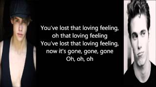 Video thumbnail of "Glee - You've Lost That Lovin' Feelin (Lyrics)"