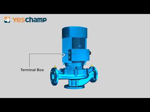 Vertical Inline Pump Circulation Centrifugal Pump