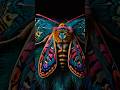 Fluffy Moth Part 2  #aiart #moth #fluffy #animals #cuteanimals #animation #ai #calm #realx