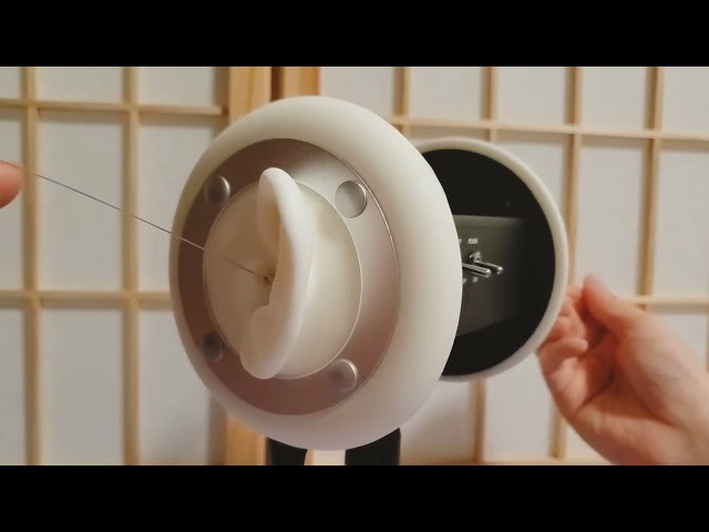 [ASMR]鼓膜を梵天で段々早くゴジョゴジョ耳かき/ear cleanings/brain tingling[no talking]