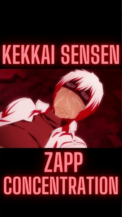 Kekkai Sensen | Zapp Concentration 🩸 anime #shorts
