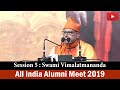 Swami Vimalatmananda : Alumni Meet 2019 | Session 5 | Belur Math