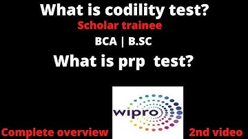 Codility test || PRP assessment || complete overview #wipro #PRP #Codility #Wilp #wipprojob #2025