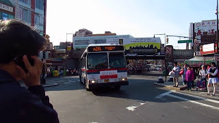Nassau Inter-County Express: 2004 Orion V CNG #1656 on the n21 Bus & #1663 on the n20L Bus.