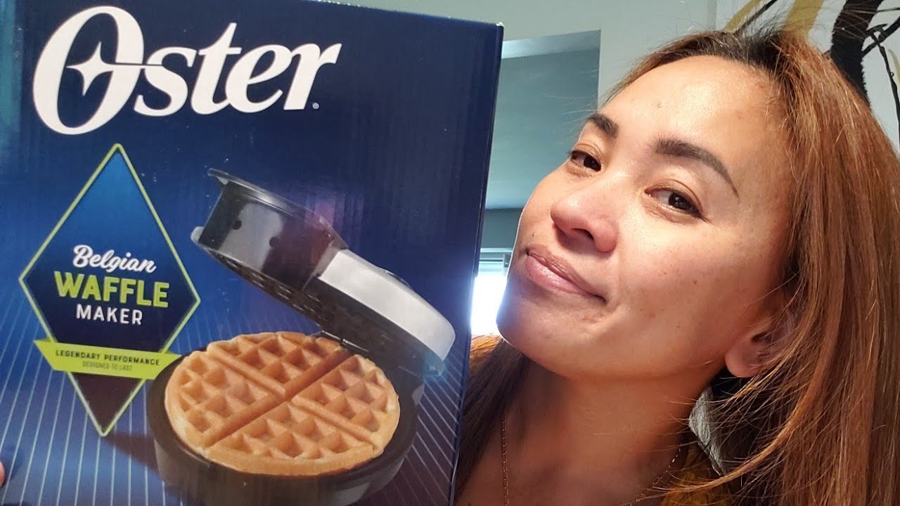 Oster waffles 🧇 maker YouTube