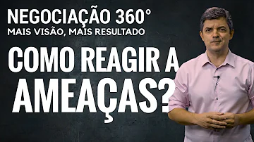 O que fazer diante de uma ameaça?