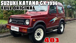 SUZUKI KATANA GX 1996 FULL ORIGINAL MULUS ‼️ 483