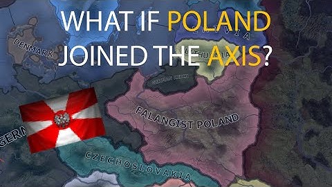 HOI4 Timelapse - What if Poland joined the Axis in WW2?