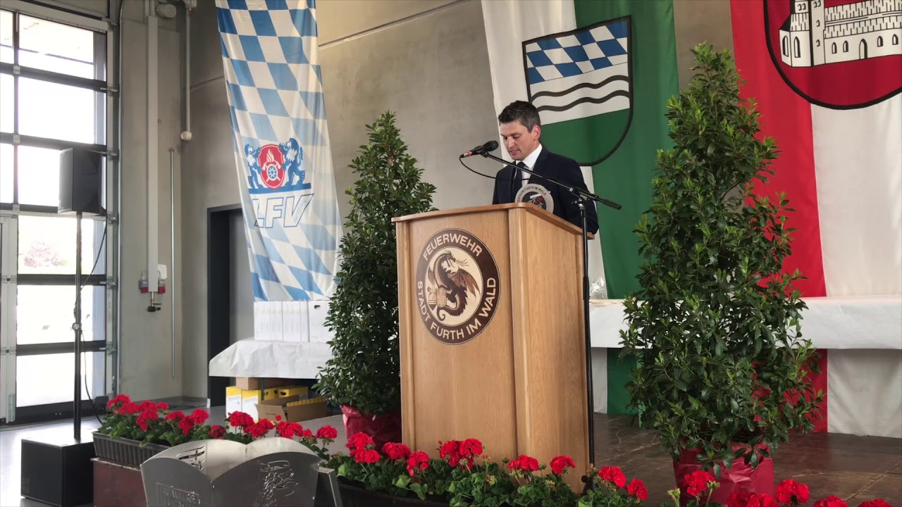 Einweihungsfeier des Rettungszentrums Furth im Wald