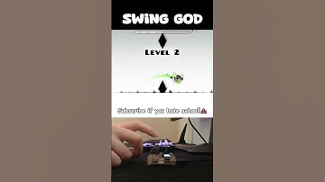 Geometry Dash 2.2: Insane Swing Copter Challenge! #shorts