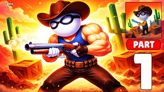 Western Sniper – Gameplay Walkthrough – Wild West Shooting Missions (iOS, Android) screenshot 2
