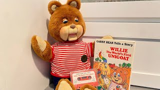 Gabby Bear Tells a Story - Willie the World’s First Unigoat (1985 Select Merchandise, Inc.)