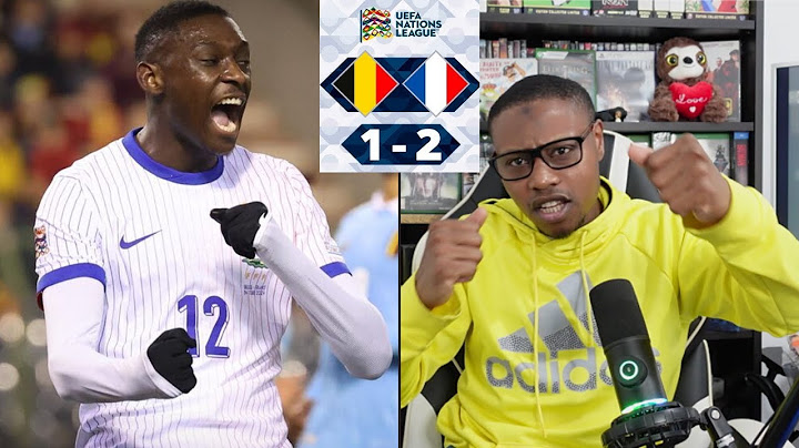 Belgique 1-2 France : Doublé de KOLO MUANI OUIII je l'ai BATTU (extrait fin de vidéo) !!
