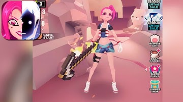 Slash & Girl - Endless Run - Gameplay trailer(iOS, Android)