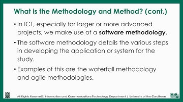 Module 6 - Research Methodologies: Quantitative Research
