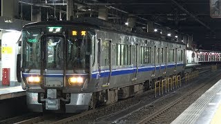 【4K】JR北陸本線　普通列車521系電車　ｻﾜG20編成　金沢駅発車