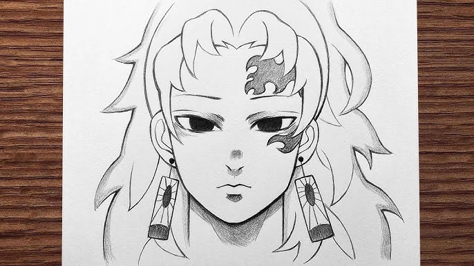 DRAWING YORIICHI Tsugikuni - Demon Slayer ( Kimetsu no Yaiba ) 