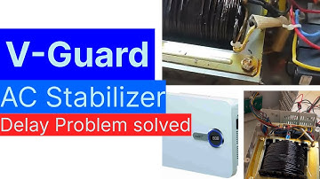 V Guard AC Stabilizer delay DLY problem solved | Easy hack