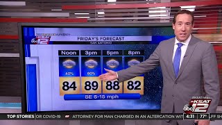 WATCH: Meteorologist Justin Horne gives his early weather forecast