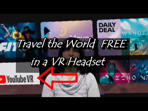 Virtual Reality Travel Using the FREE YouTube VR app and an Oculus Quest 2 headset