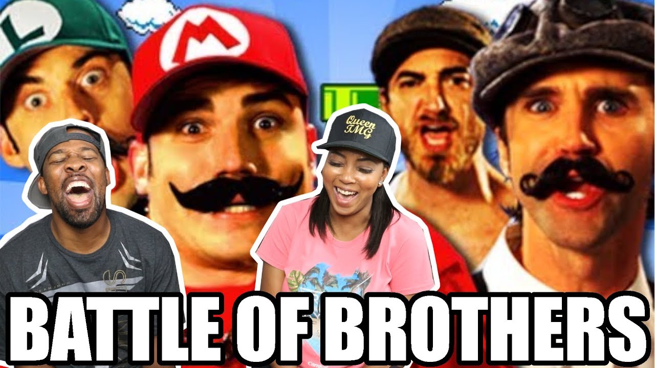 [ REACTION ] Mario Bros vs Wright Bros. Epic Rap Battles of History ...