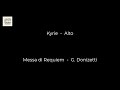 Kyrie   Alto    Messa di Requiem   G  Donizetti