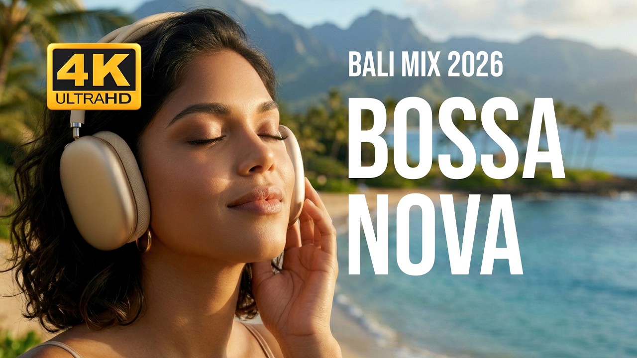 Bossa Nova Café ☕ Focus & Study Music for Productivity | Bali Coffee Shop Jazz