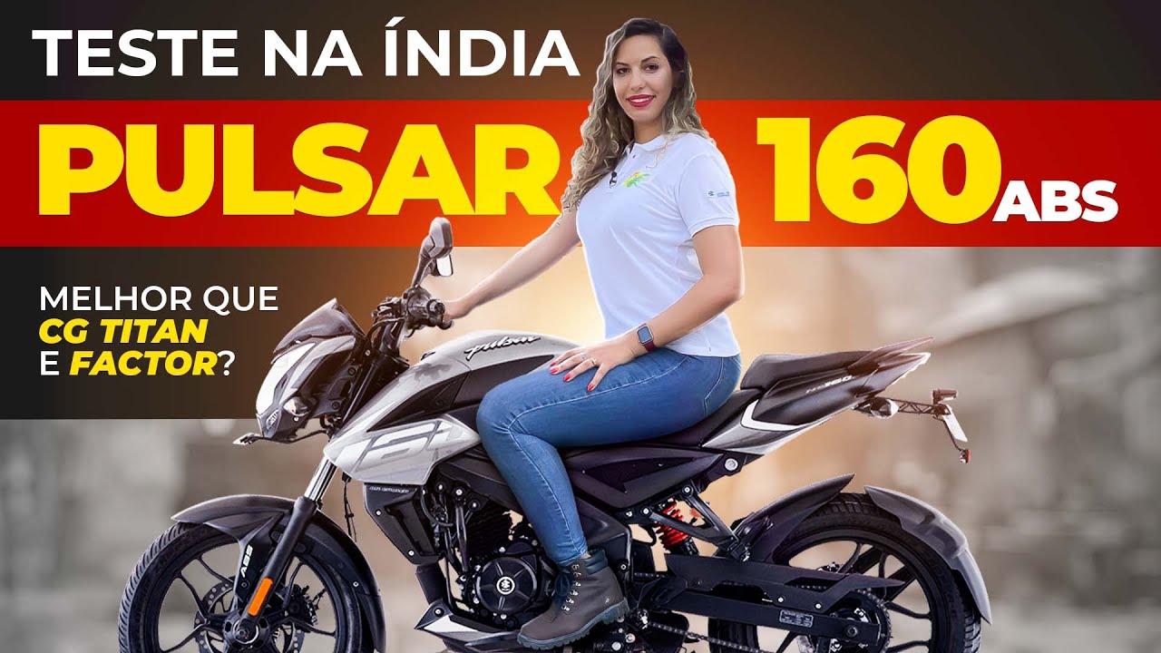 TESTEI A BAJAJ DOMINAR 160 ABS | MELHOR QUE CG TITAN E FACTOR 150?