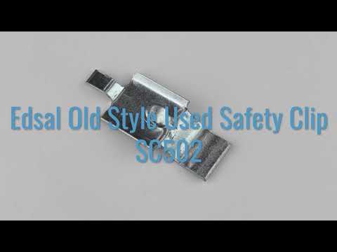 Edsal Shelving Clips - 16 Pack Warehouse Storage Safety Clips For Industrial Shelving