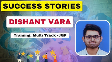 Dishant Vara Placed @ Wipro | Training Feedback & Review | Multi Track Training
