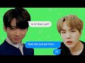 BTS Texts - Suga and IU's collaboration [feat. Jungkook's freakout]