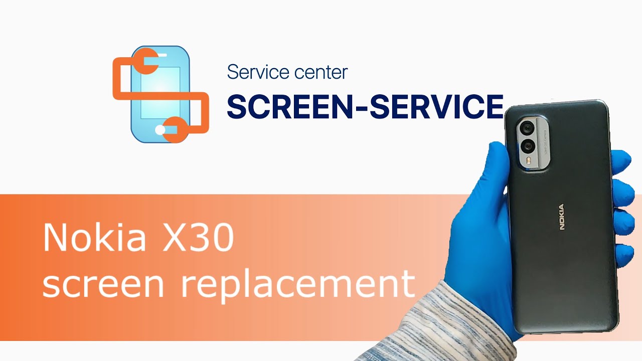 Nokia X30 screen replacement