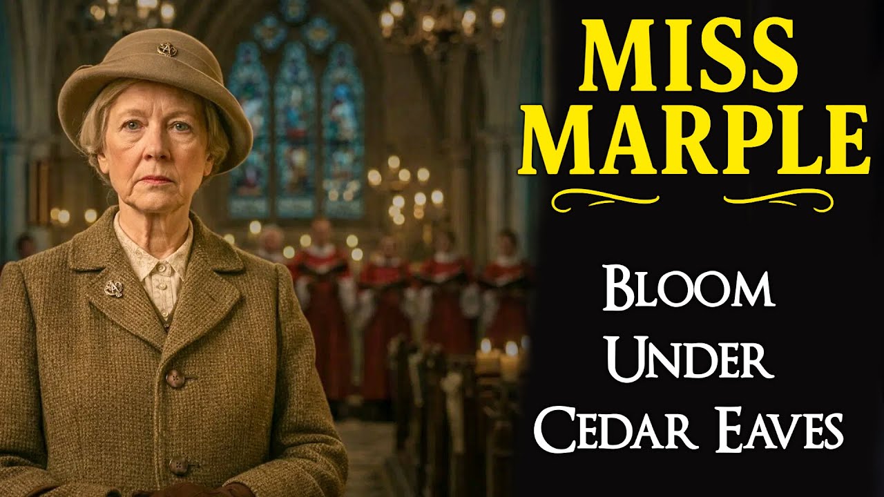 Bloom Under Cedar Eaves | A Miss Marple Mystery