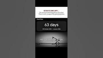 Silence Holds the Greatest Power  | 63 Days Left” #shorts #success #motivation #quotes