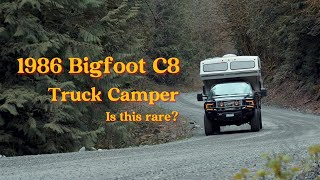 I bought a 40yo truck camper to live in - 1986 Bigfoot C8
