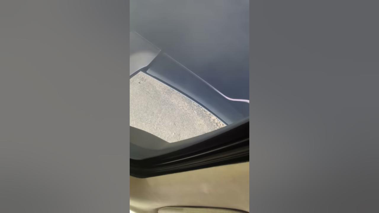 Tesla Model S Sunroof pan roof Fail YouTube
