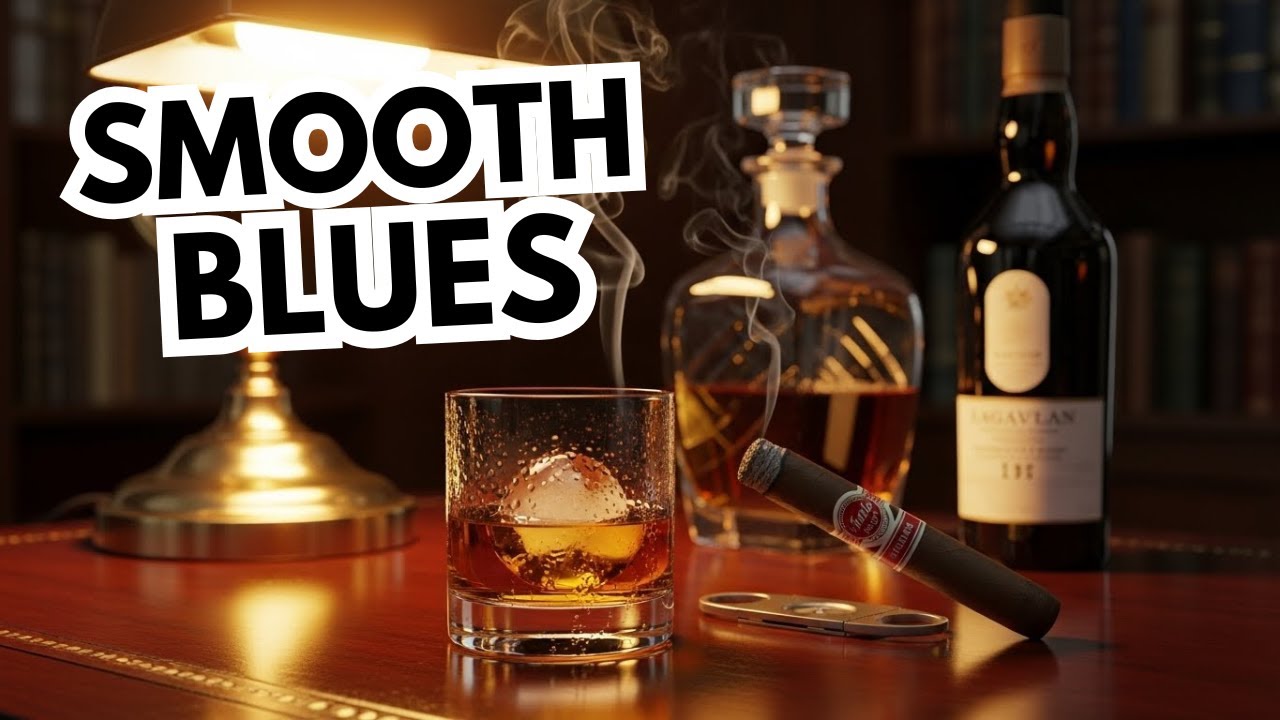 Elegant Blues | Whiskey Rock Music For A Relaxing Work Escape – Unwind After Hours