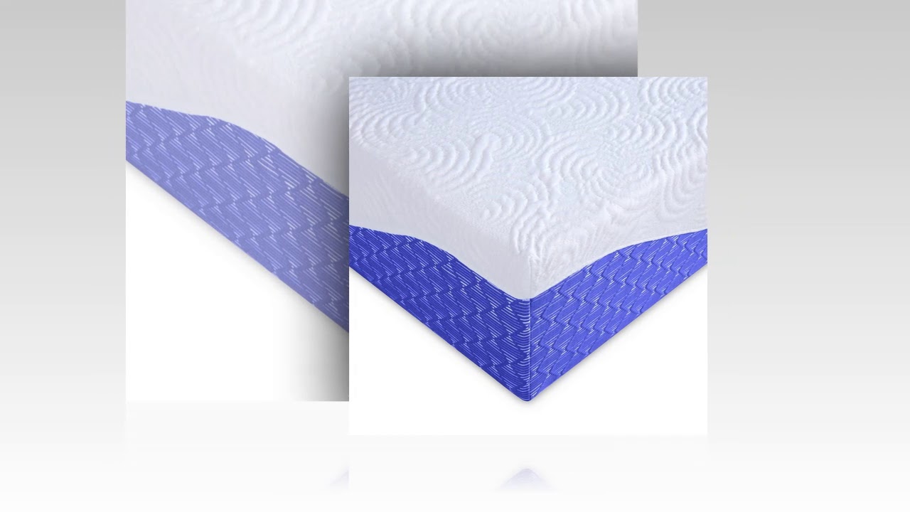 PrimaSleep 10 Inch Multi Layered I Gel Infused Memory Foam Mattress